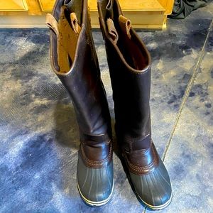 Sorel Womens slimpack ridding boots tall